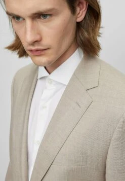 Boss Suit - Beige Three -Boss Sales Store b14d6052b929490088c5a0900fc8e106