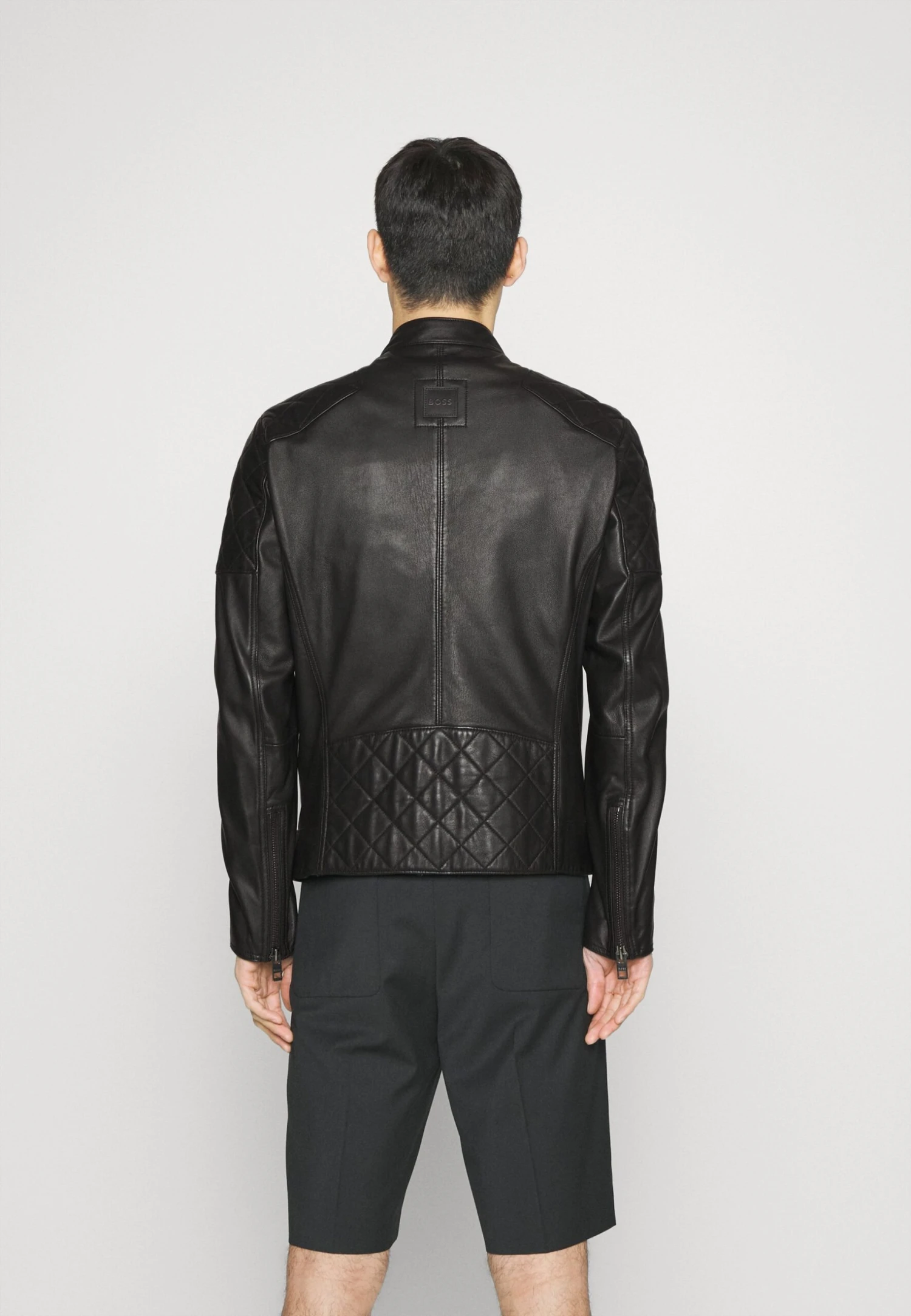Boss Jonata - Leather Jacket - Black One 3 Boss Jonata - Leather Jacket - Black One - Image 3