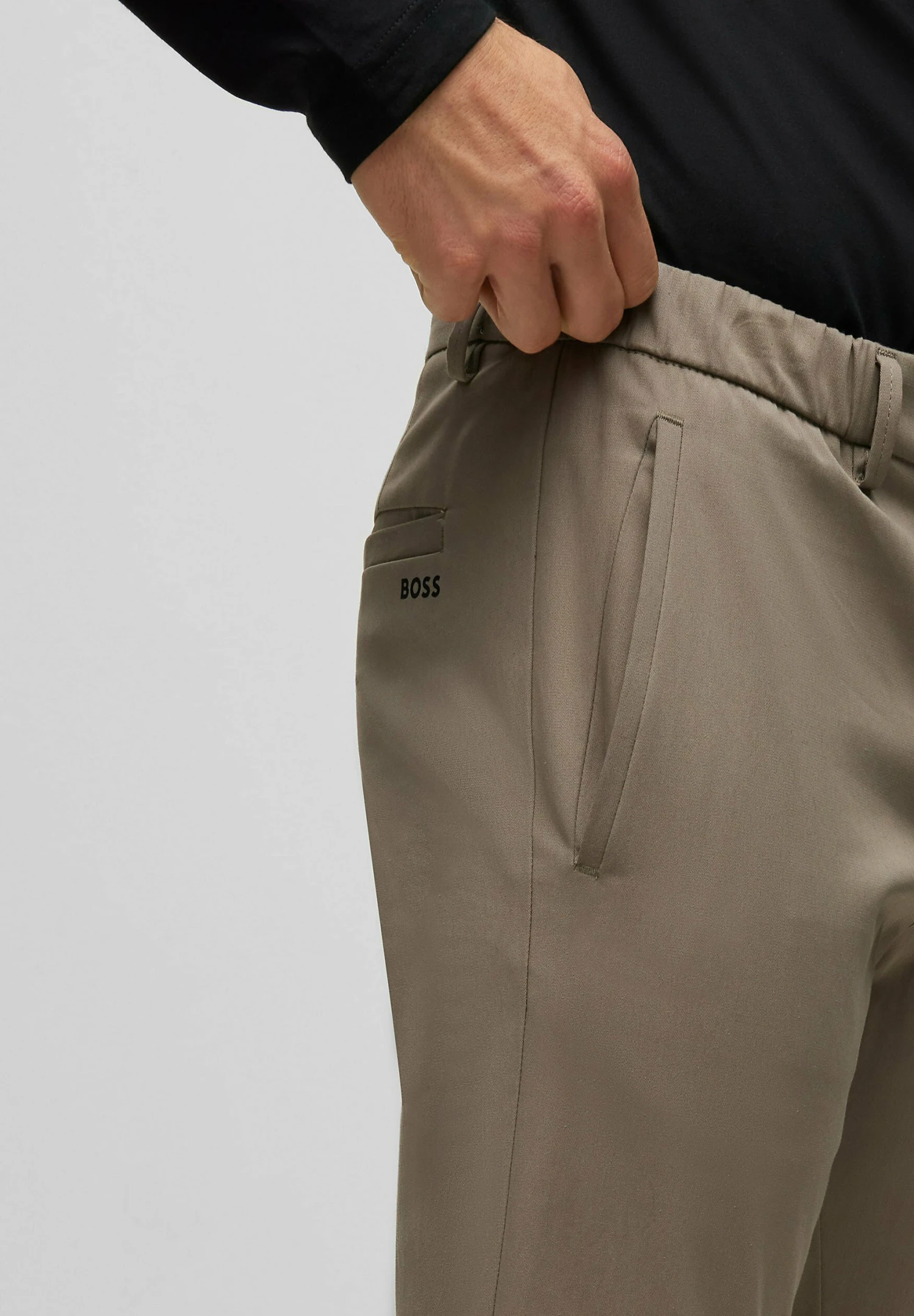 Boss T Rogan2 - Chinos - Light Green Four 4 Boss T Rogan2 - Chinos - Light Green Four - Image 4