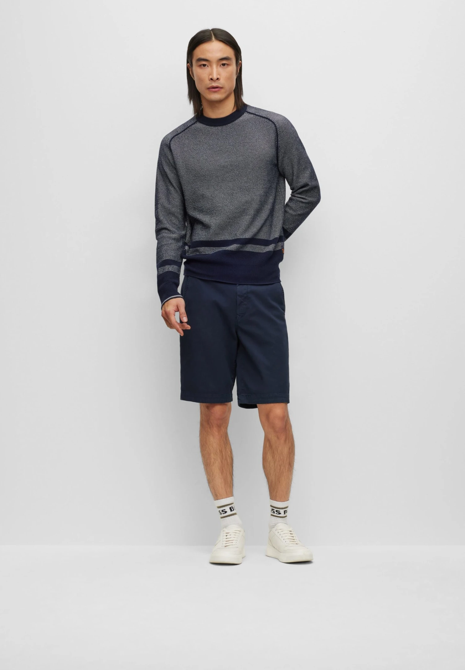 Boss Apok - Jumper - Dark Blue Four 2 Boss Apok - Jumper - Dark Blue Four - Image 2