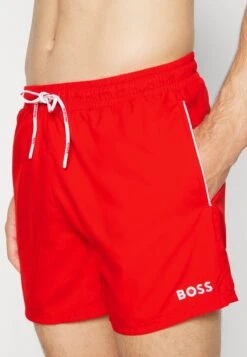 Boss Swimming Shorts - Bright Red -Boss Sales Store b729b2747f644293b8befdf5b77542fb