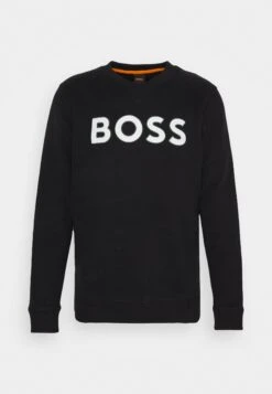 Boss Welogocrewx - Sweatshirt - Black -Boss Sales Store b84c256483f2482788d08a064f2120da