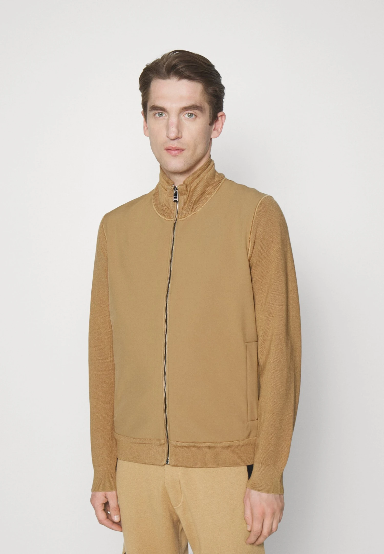 Boss Feloy - Cardigan - Medium Beige 1 Boss Feloy - Cardigan - Medium Beige