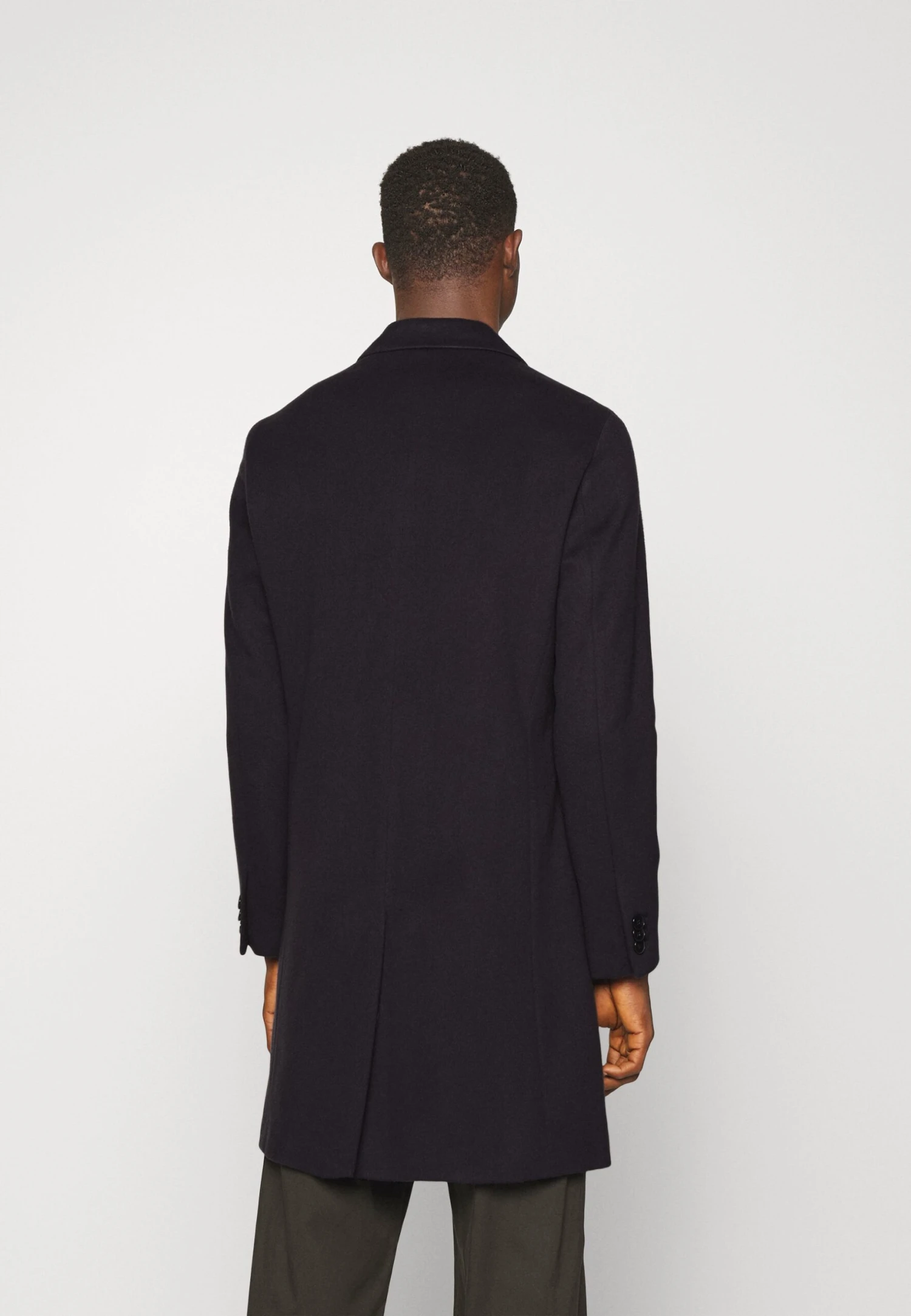 Boss Hyde - Classic Coat - Dark Blue 3 Boss Hyde - Classic Coat - Dark Blue - Image 3