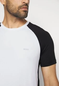 Boss Tee Active - Sports T-Shirt - White -Boss Sales Store bd85cbcdbf3d47a88ca33d16d38161b2