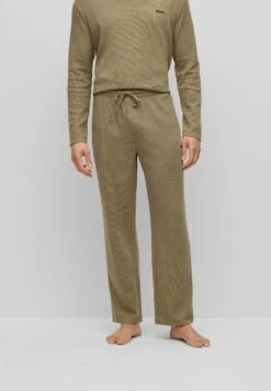 Boss Waffle- Pyjama Bottoms - Light Green Six
