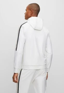 Boss Sicon Mb 1 - Zip-Up Sweatshirt - White -Boss Sales Store be3bb94e6b05442b8c0c71731f6e8efe