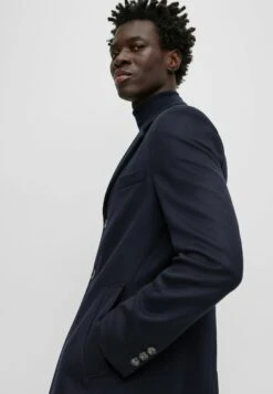 Boss H-Hyde-234 - Classic Coat - Dark Blue Four -Boss Sales Store bea4593d699c4640a039ecd1e6fde04c