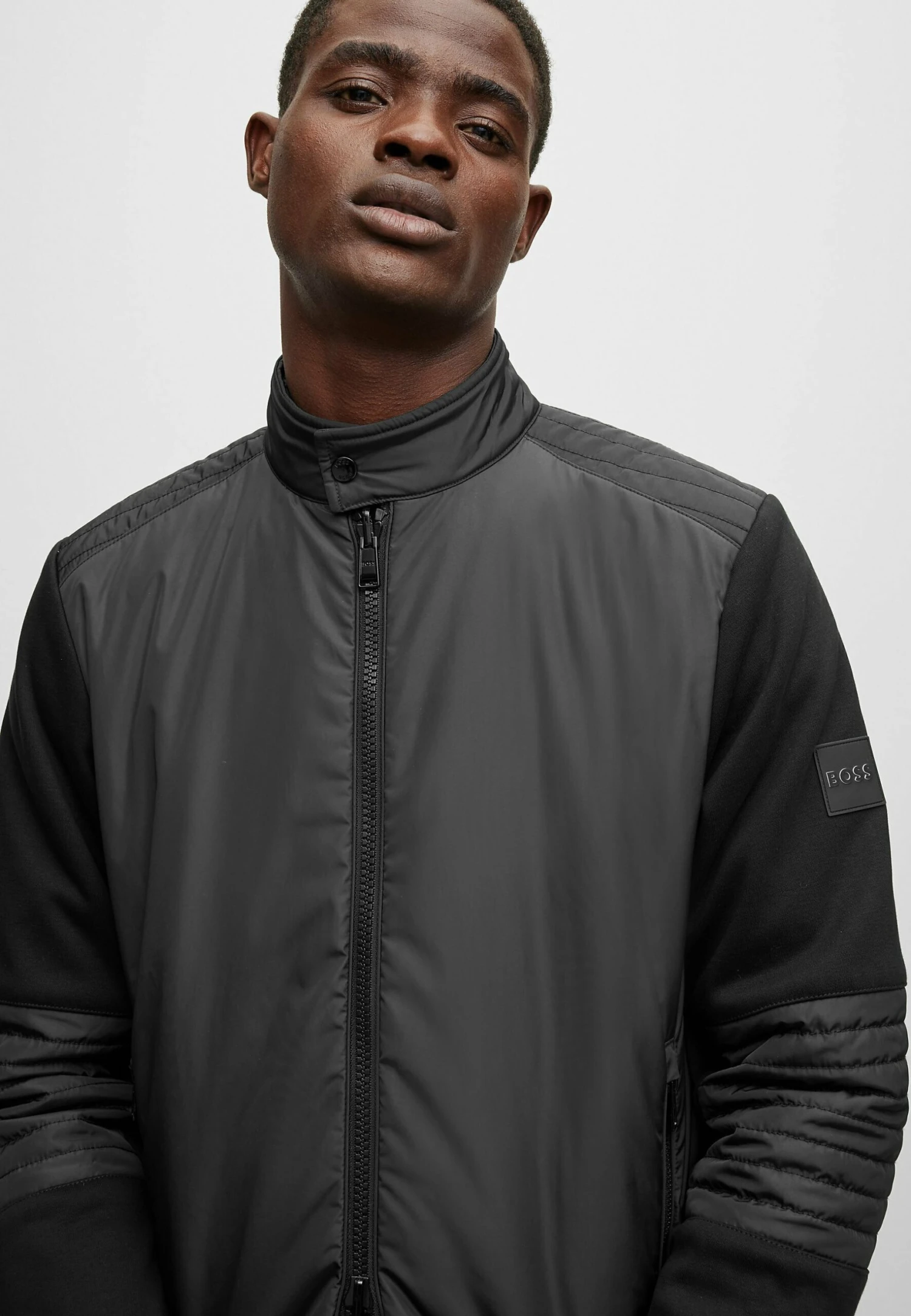 Boss Shepherd- Bomber Jacket - Black One 4 Boss Shepherd- Bomber Jacket - Black One - Image 4