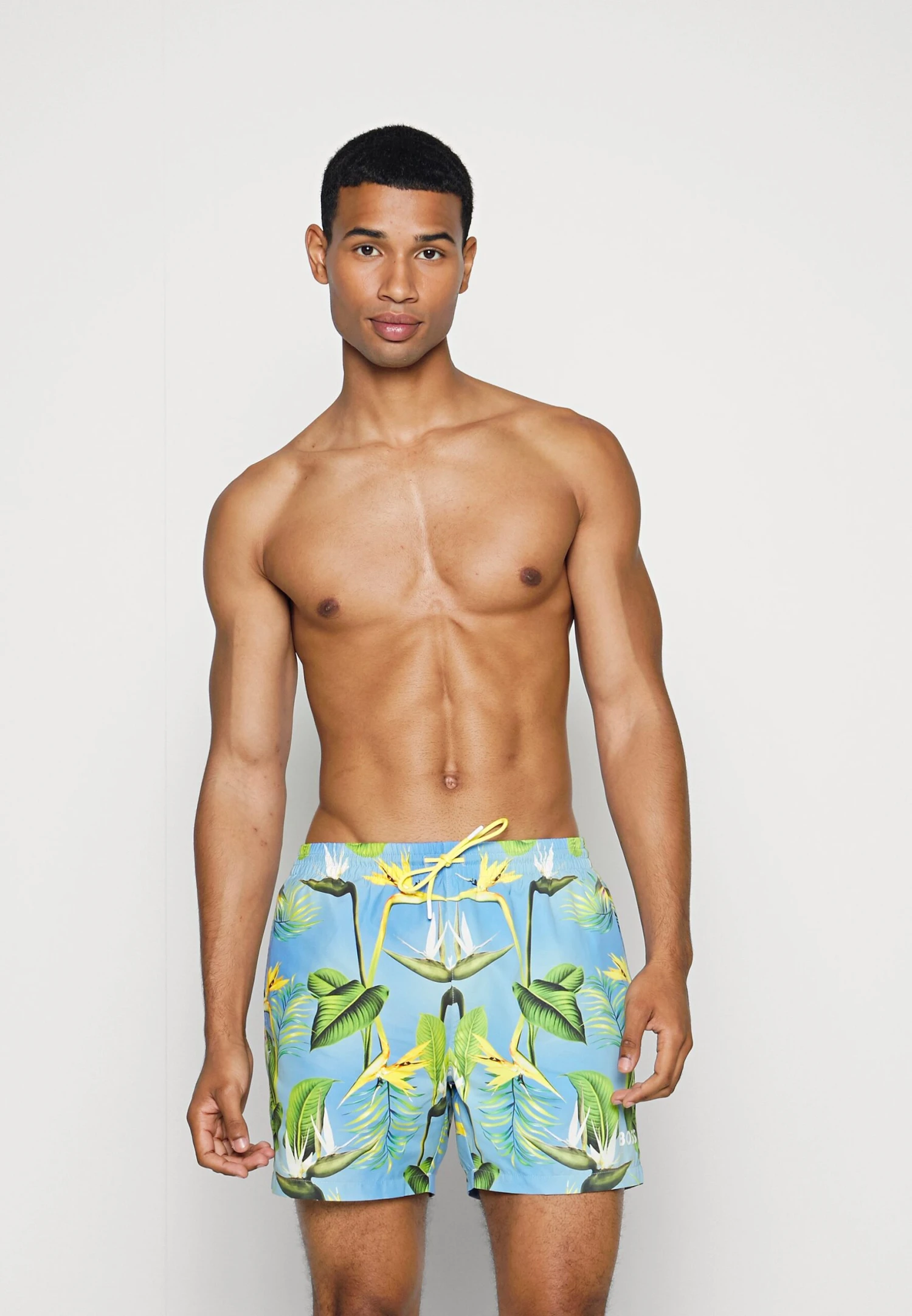 Boss Piranha - Swimming Shorts - Medium Blue 1 Boss Piranha - Swimming Shorts - Medium Blue