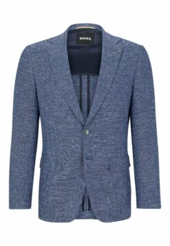Boss H-Hutson - Blazer Jacket - Open Blue Fifteen 11 Boss H-Hutson - Blazer Jacket - Open Blue Fifteen -Boss Sales Store c44d2e0fb3a0499697fd04d400077bd6