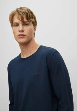 Boss Mix&Match Ls R - Pyjama Top - Dark Blue Six -Boss Sales Store c4807eba903648c191c878929e612f1e