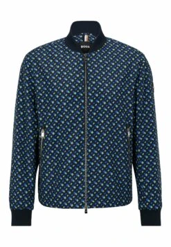 Boss Clovis - Bomber Jacket - Blue Thirteen -Boss Sales Store c4924e86a5494e6f93832f9310e5920c