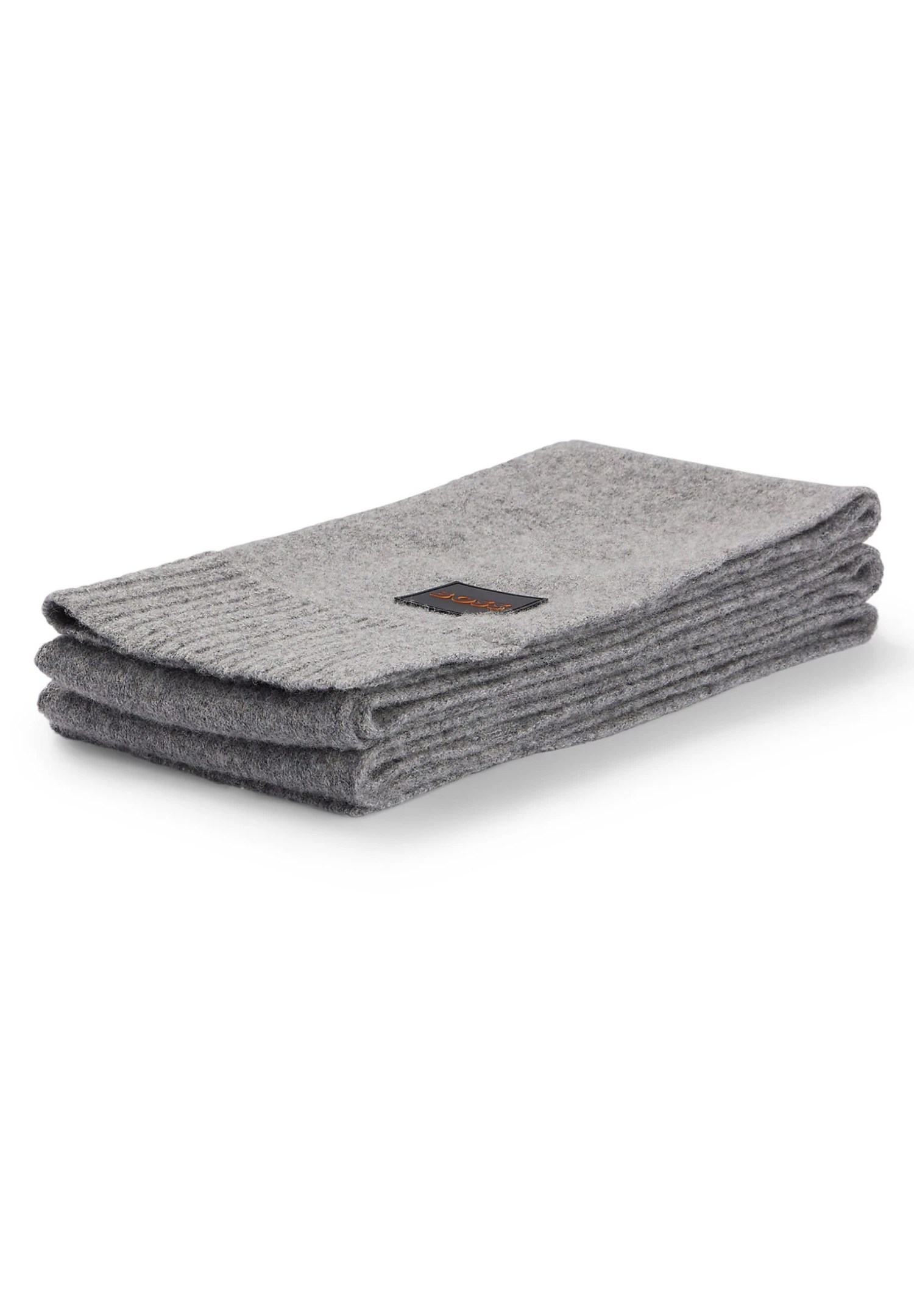 Boss Andres Set Unisex - Scarf - Medium Grey 2 Boss Andres Set Unisex - Scarf - Medium Grey - Image 2