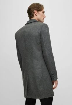 Boss H-Hyde-234 - Classic Coat - Grey -Boss Sales Store c7231cbb2f504228994c4f5091f36d37
