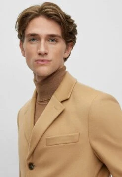 Boss H-Hyde-234 - Classic Coat - Beige 10 Boss H-Hyde-234 - Classic Coat - Beige -Boss Sales Store c8b97858bed24462b5105d0fd31af914