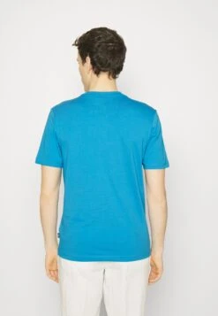 Boss Tiburt - Print T-Shirt - Bright Blue -Boss Sales Store c8d9ac4854b744eaa93e0b0b424ac55f