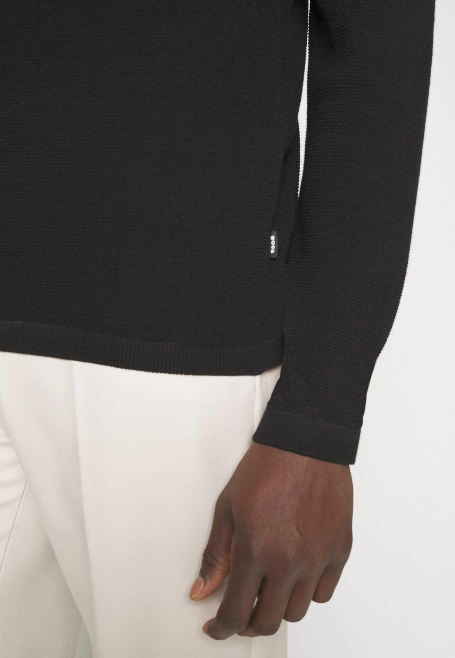 Boss Ecaio - Jumper - Black 6 Boss Ecaio - Jumper - Black - Image 6