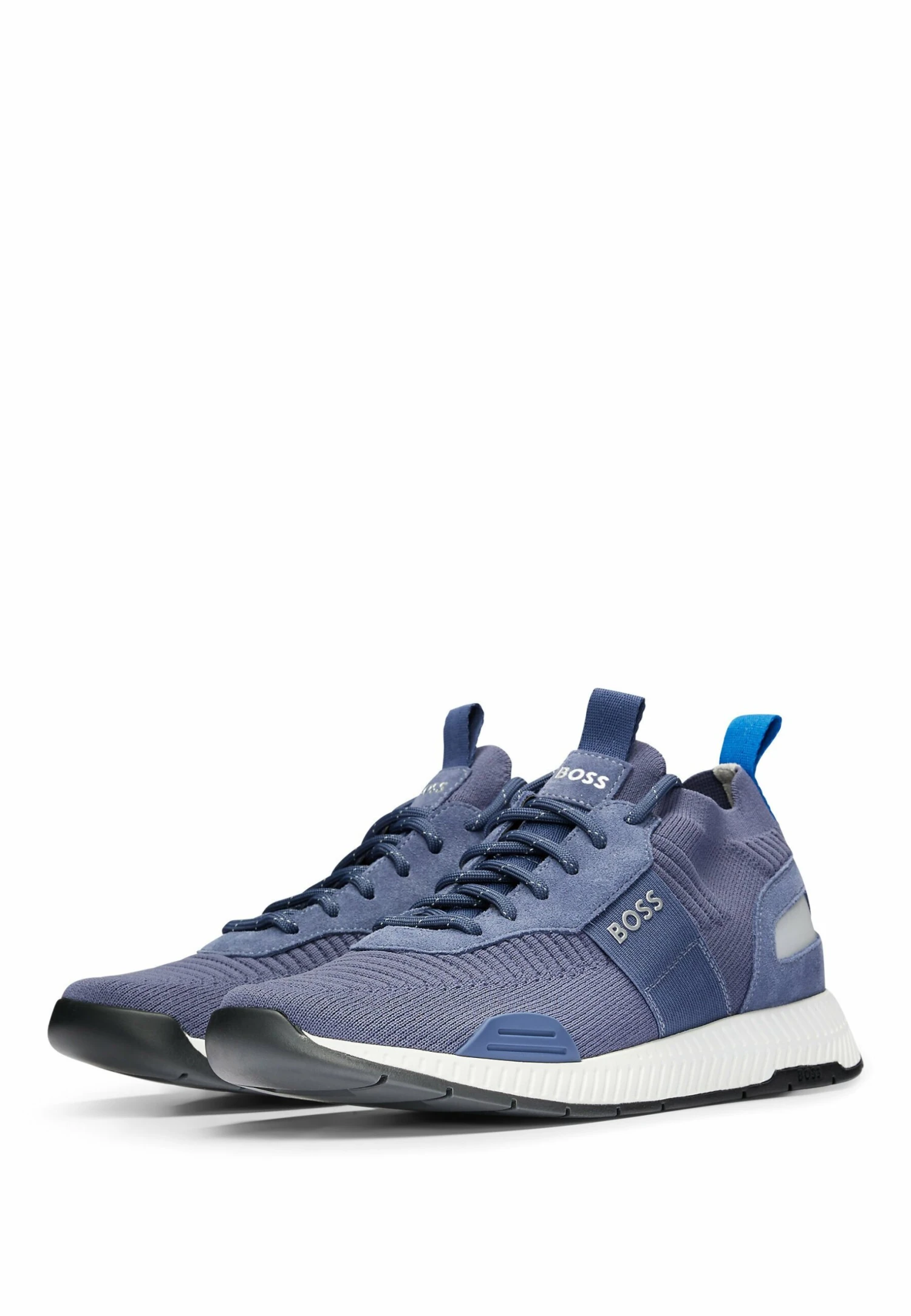 Boss Titanium Runn Knst N - Trainers - Dark Blue Thirteen 2 Boss Titanium Runn Knst N - Trainers - Dark Blue Thirteen - Image 2