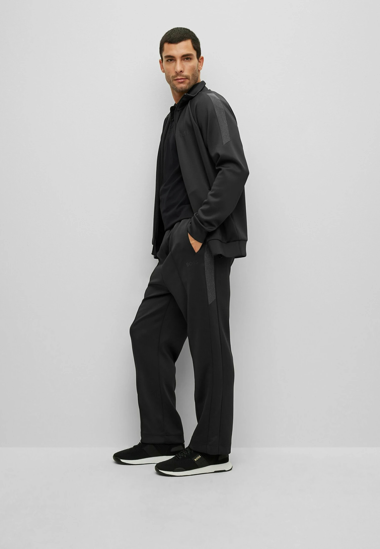Boss Hurley Diamond - Tracksuit Bottoms - Black One 2 Boss Hurley Diamond - Tracksuit Bottoms - Black One - Image 2