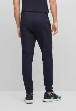 Boss Hadiko Curved - Tracksuit Bottoms - Dark Blue Two -Boss Sales Store c963ee5db3e0446e980fca472799a684