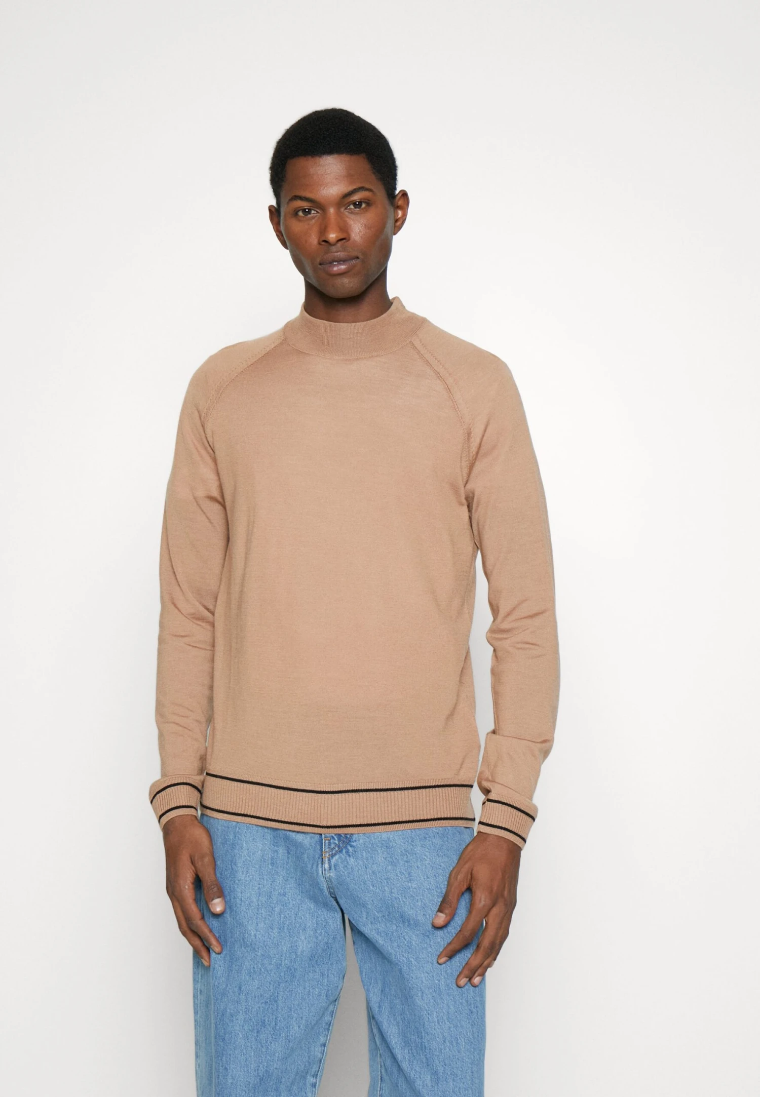 Boss Favino - Jumper - Medium Beige 1 Boss Favino - Jumper - Medium Beige