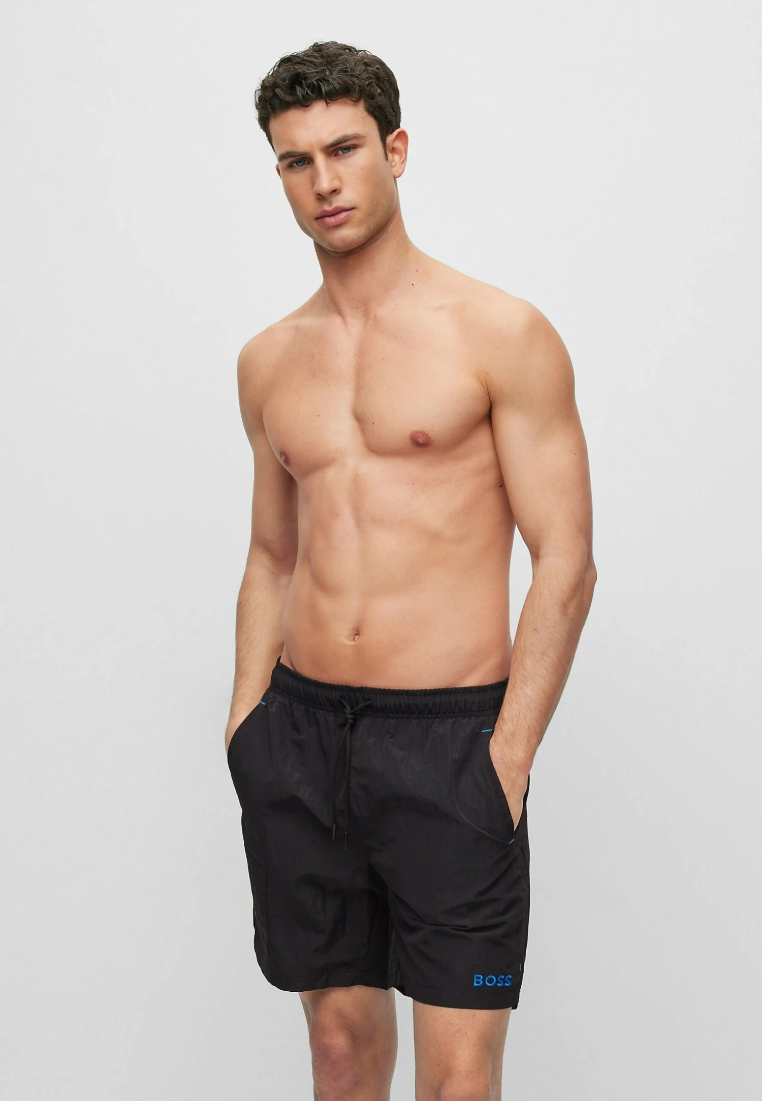 Boss Strike - Swimming Shorts - Black One 2 Boss Strike - Swimming Shorts - Black One - Image 2