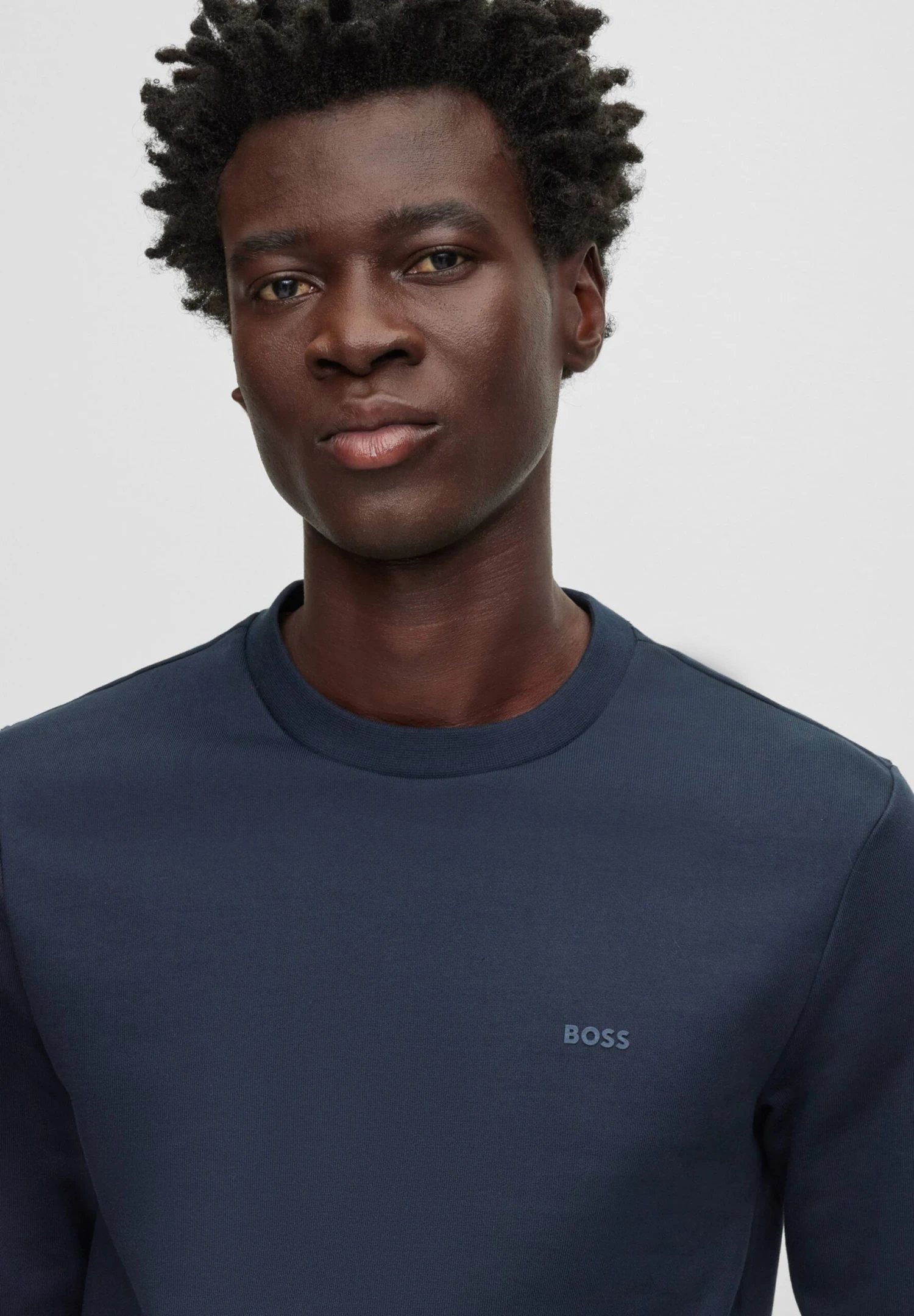 Boss Stadler - Sweatshirt - Dark Blue 4 Boss Stadler - Sweatshirt - Dark Blue - Image 4