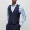 Boss Tharvers - Suit Waistcoat - Navy