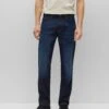 Boss Anderson - Straight Leg Jeans - Dark Blue Thirteen