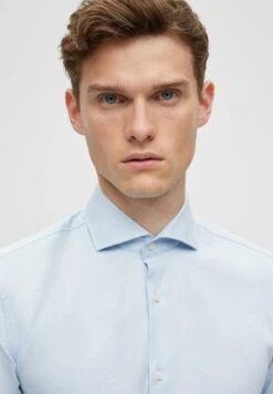 Boss Hank Spread Dc 214 - Formal Shirt - Light Blue -Boss Sales Store d0e639385adc46a7897e3f9039998d0f