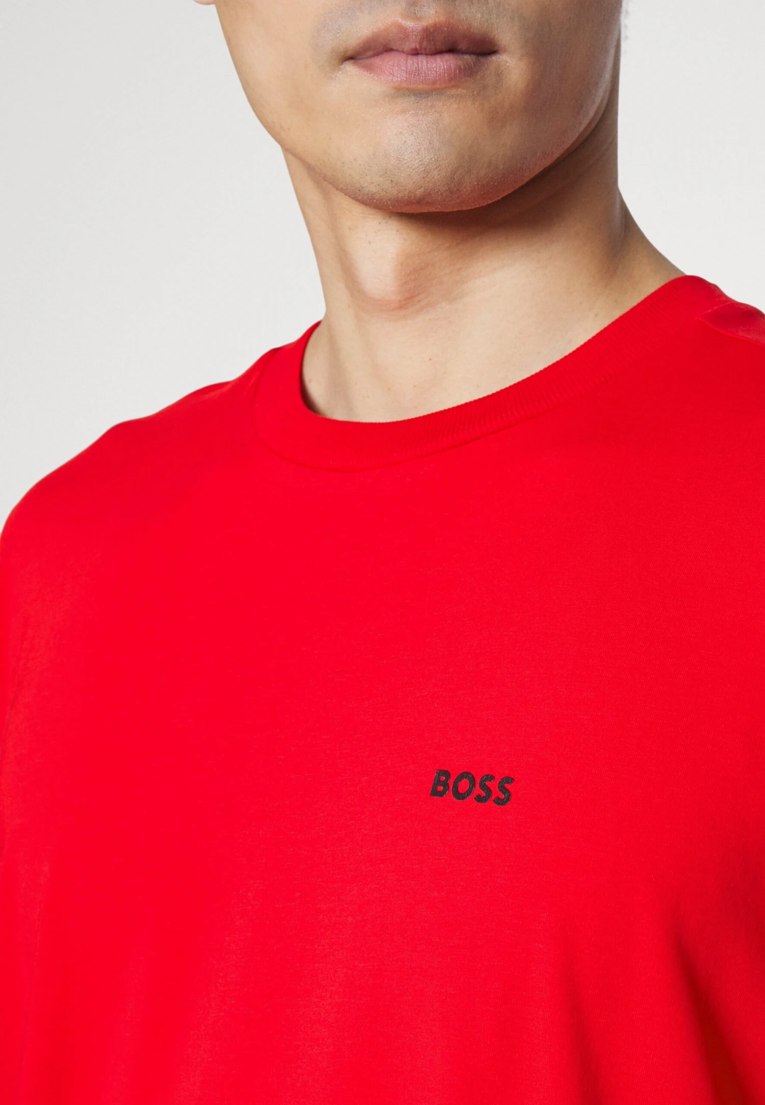 Boss Basic T-Shirt - Bright Red 5 Boss Basic T-Shirt - Bright Red - Image 5