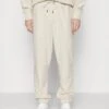 Boss Tracksuit Bottoms - Open White