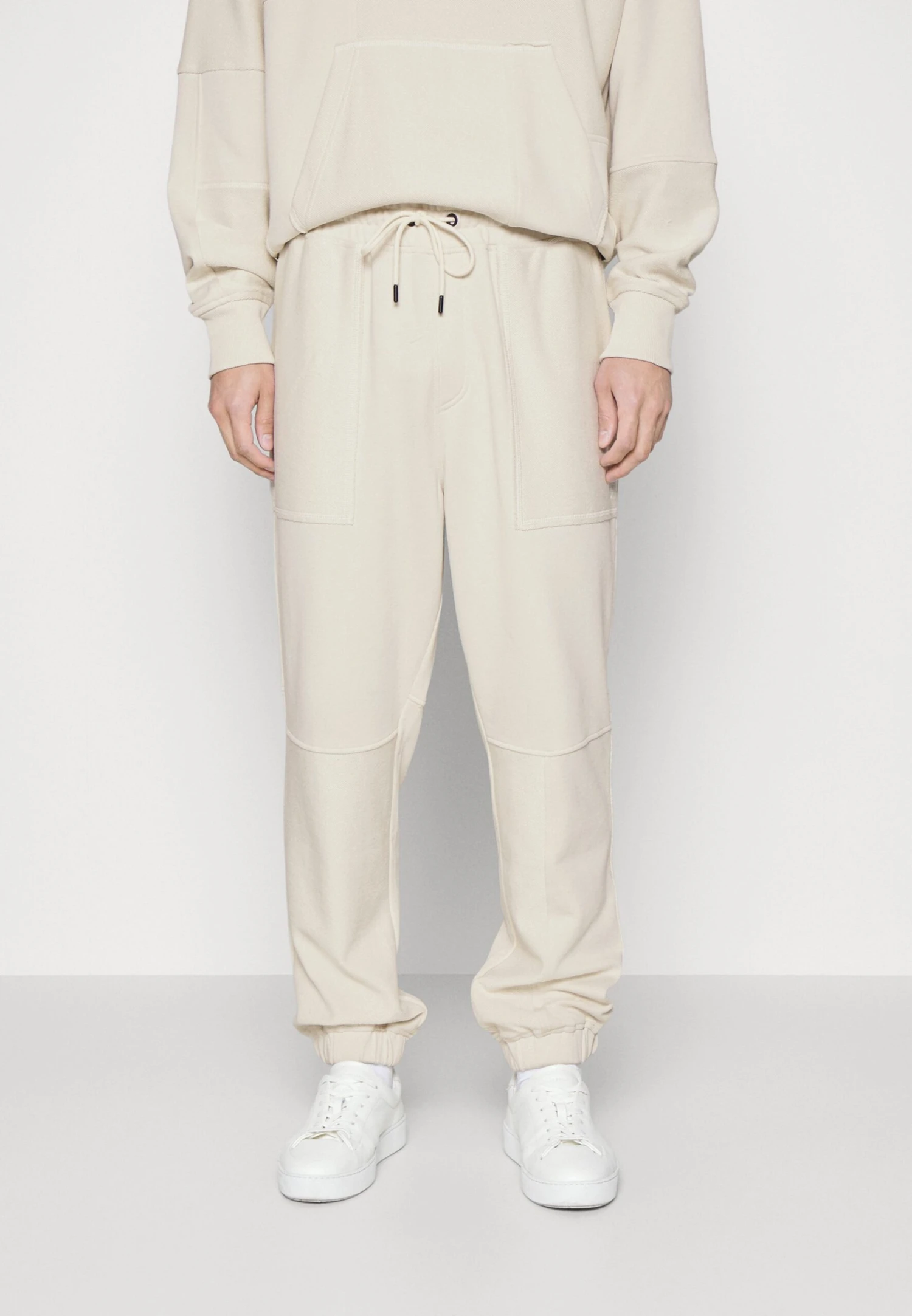 Boss Tracksuit Bottoms - Open White 1 Boss Tracksuit Bottoms - Open White