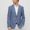 Boss H-Hutson - Blazer Jacket - Open Blue Fifteen
