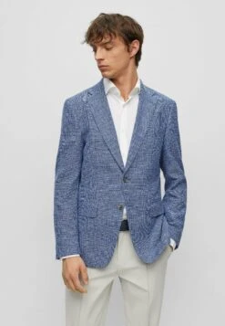 Boss H-Hutson - Blazer Jacket - Open Blue Fifteen
