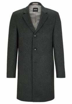 Boss H-Hyde-234 - Classic Coat - Grey -Boss Sales Store d33fef0059ef4408bf57e9be6fb4cd45