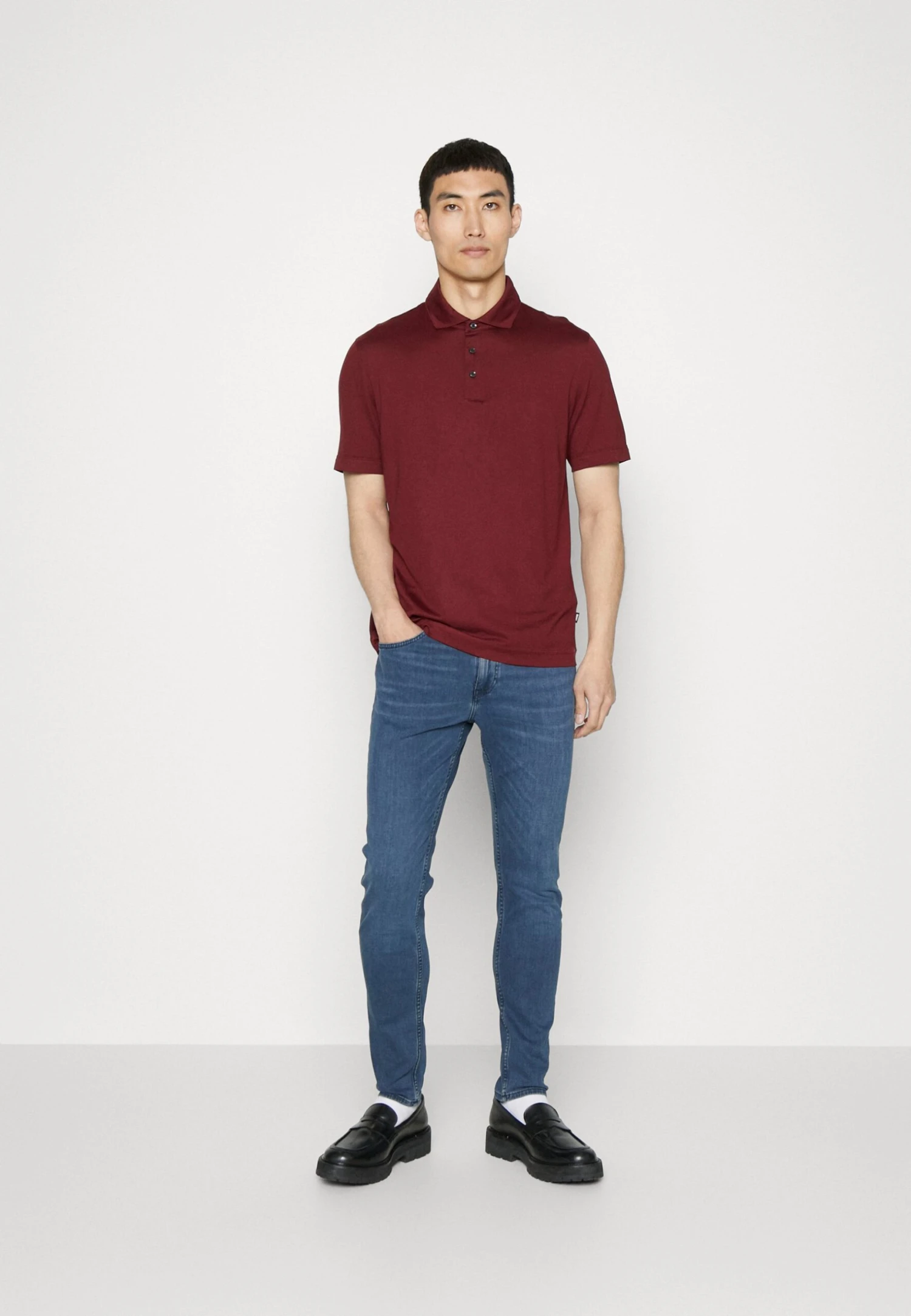 Boss Delano Jean - Jeans Tapered Fit - Navy 2 Boss Delano Jean - Jeans Tapered Fit - Navy - Image 2