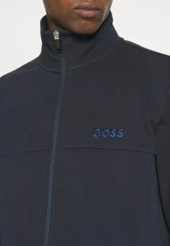 Boss Skaz - Zip-Up Sweatshirt - Dark Blue -Boss Sales Store d44080c9b4b84181a3a20d3ef10fa31e