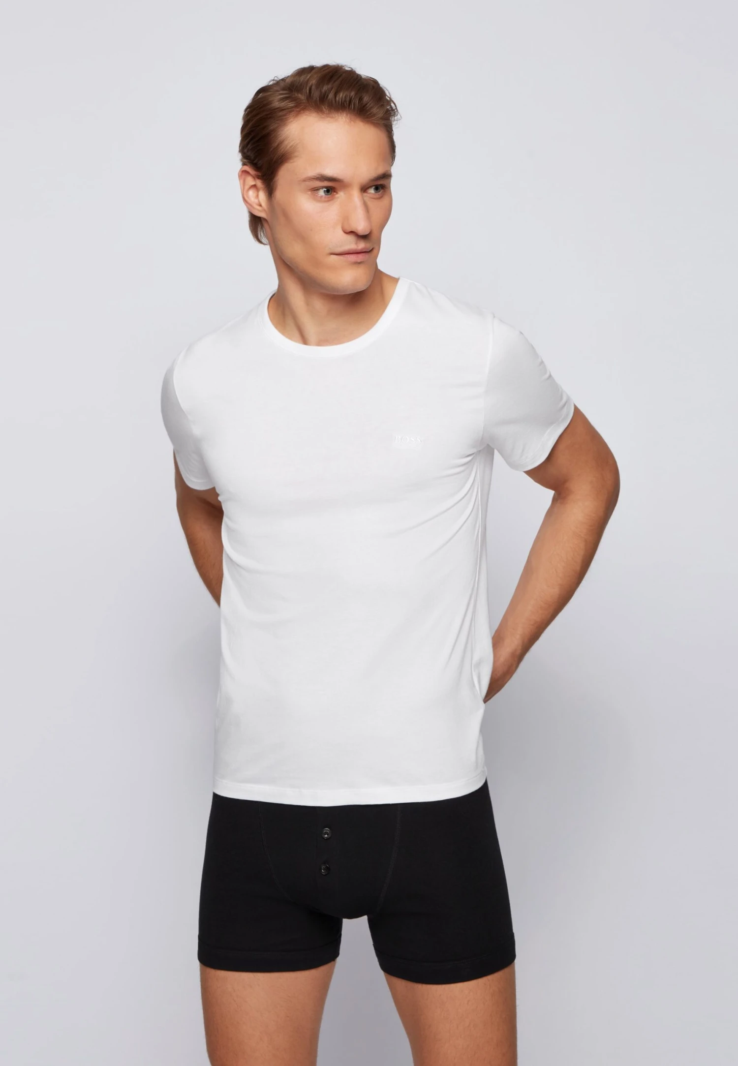 Boss 3 Pack - Undershirt - White 4 Boss 3 Pack - Undershirt - White - Image 4