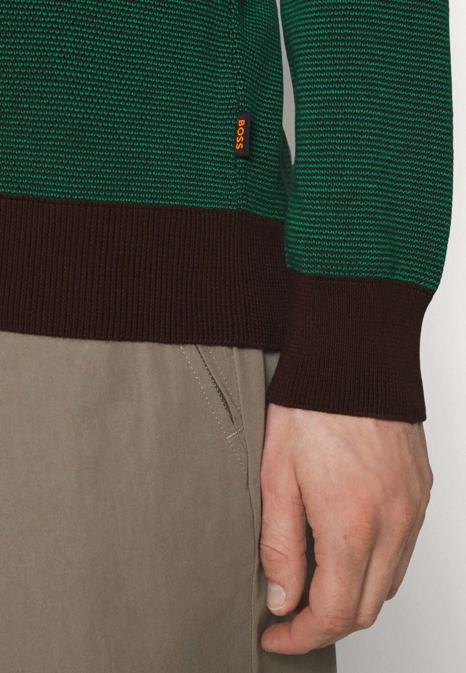 Boss Kapoki - Jumper - Dark Brown 7 Boss Kapoki - Jumper - Dark Brown - Image 7