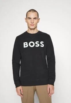 Boss Welogocrewx - Sweatshirt - Black