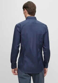 Boss P Hank Spread - Formal Shirt - Dark Blue Ten -Boss Sales Store d65e855dffb44aeeb9141a5bd5eae760