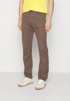 Boss Casual Regular Fit Five-Pocket Pants - Trousers - Open Green