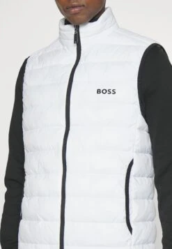 Boss Thor - Waistcoat - White -Boss Sales Store d87b99ddbb244308b76359c59392a8dd