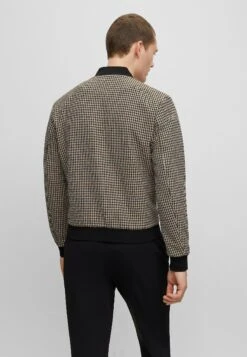 Boss Bomber Jacket - Beige -Boss Sales Store d9666a50a7d542929025368be8104dcb