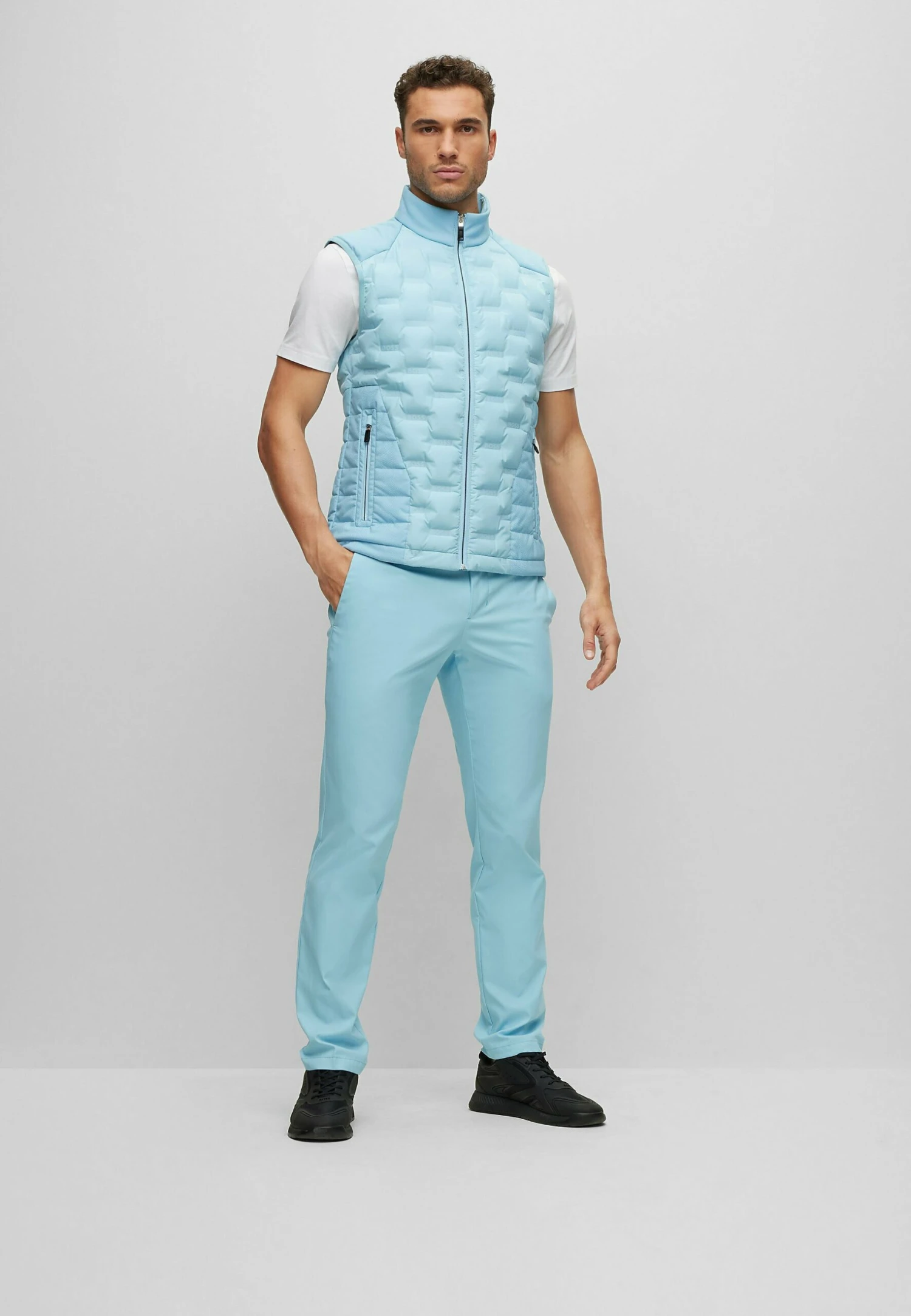 Boss Trousers - Light Blue One 2 Boss Trousers - Light Blue One - Image 2