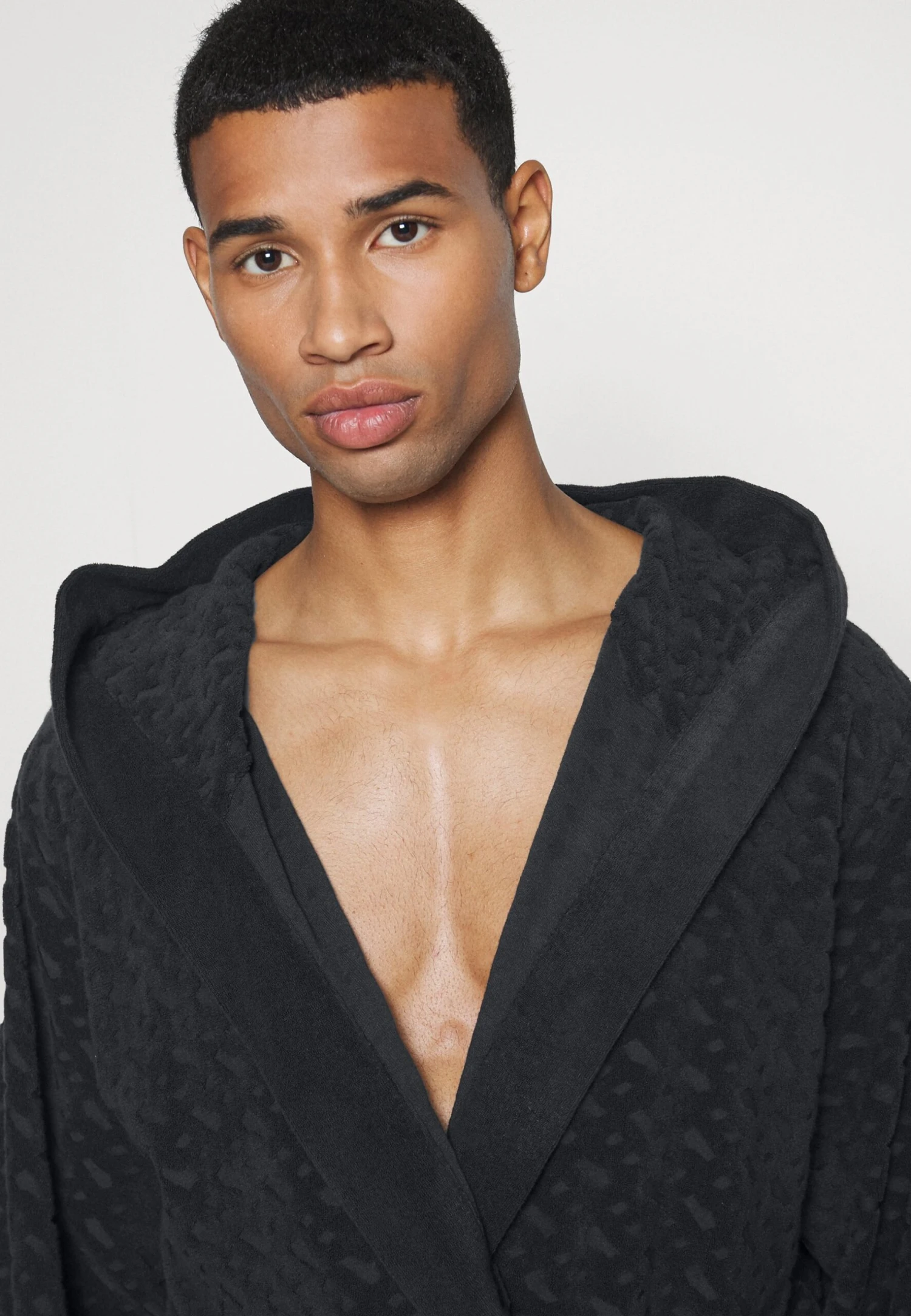 Boss Fashion Robe - Dressing Gown - Black 3 Boss Fashion Robe - Dressing Gown - Black - Image 3