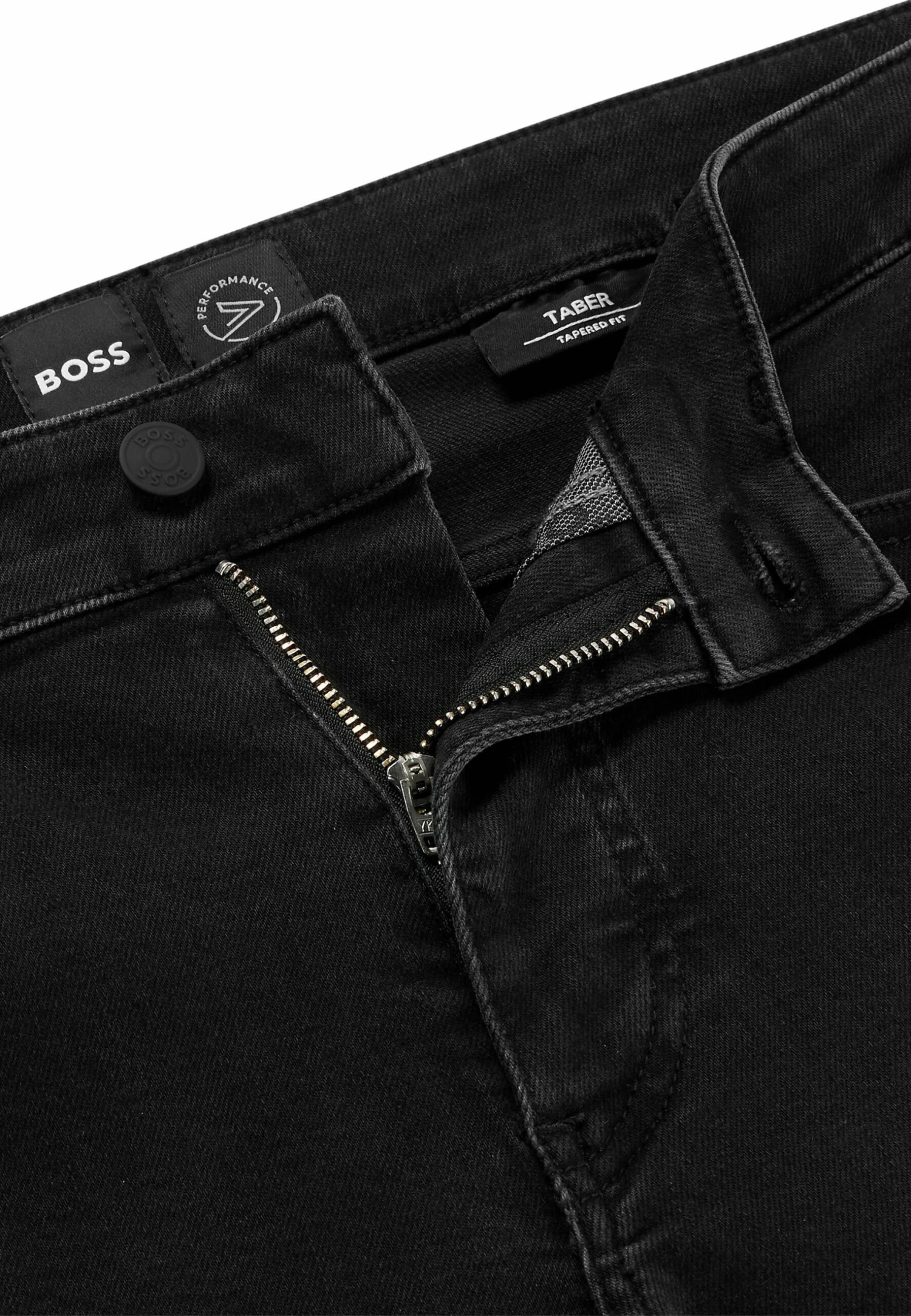 Boss Taber-200 - Straight Leg Jeans - Black Four 6 Boss Taber-200 - Straight Leg Jeans - Black Four - Image 6