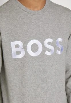 Boss Salbo - Sweatshirt - Light Pastel Grey -Boss Sales Store dad9abe9a33941efa525040d9a46d7c8